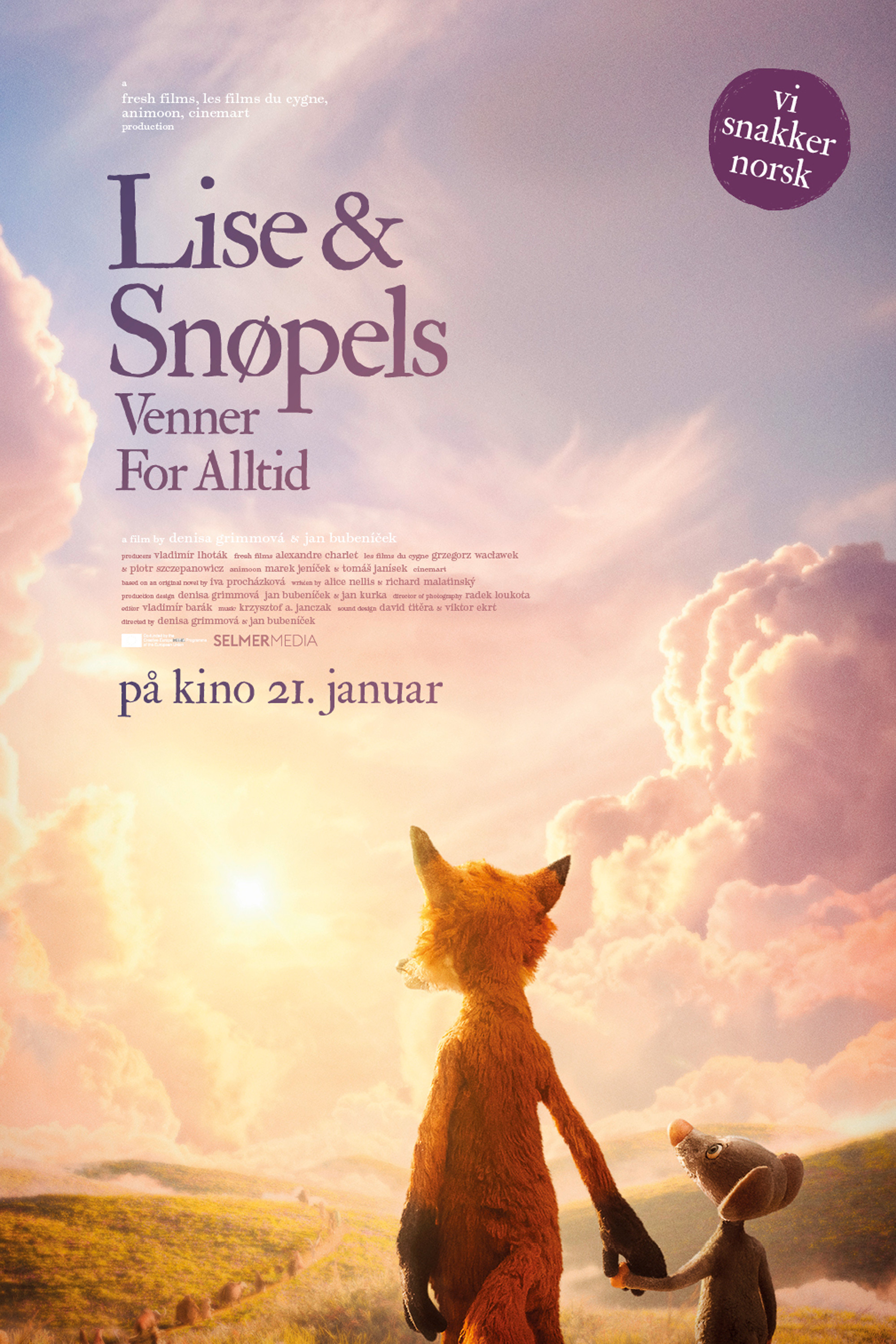 Lise & Snøpels - venner for alltid