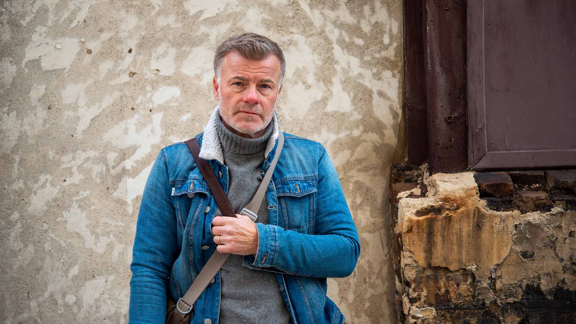Portrett av en forvirret far