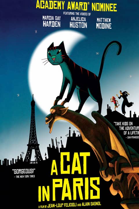 En katt i Paris (Cinemateket)