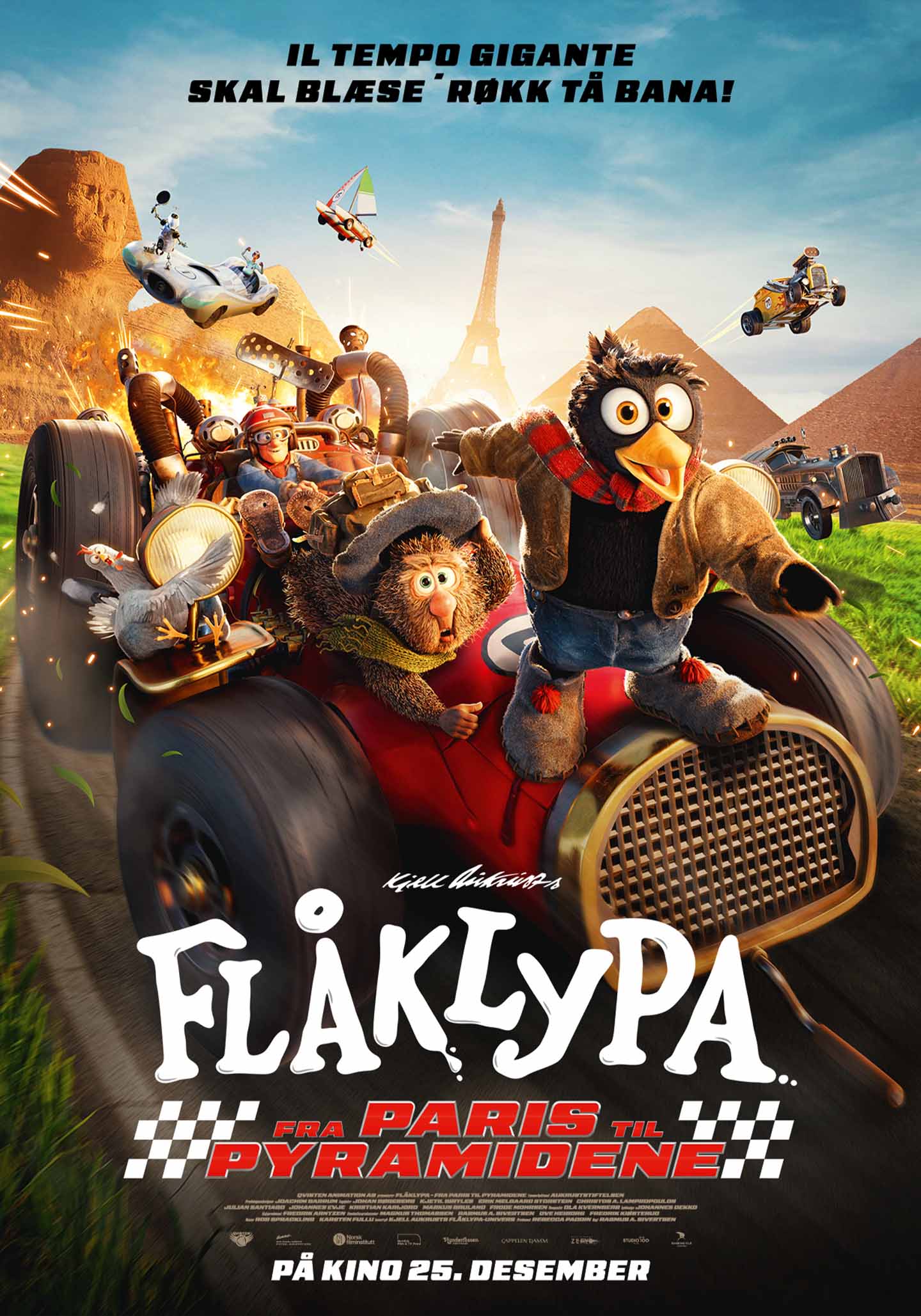 Flåklypa - Fra Paris til pyramidene