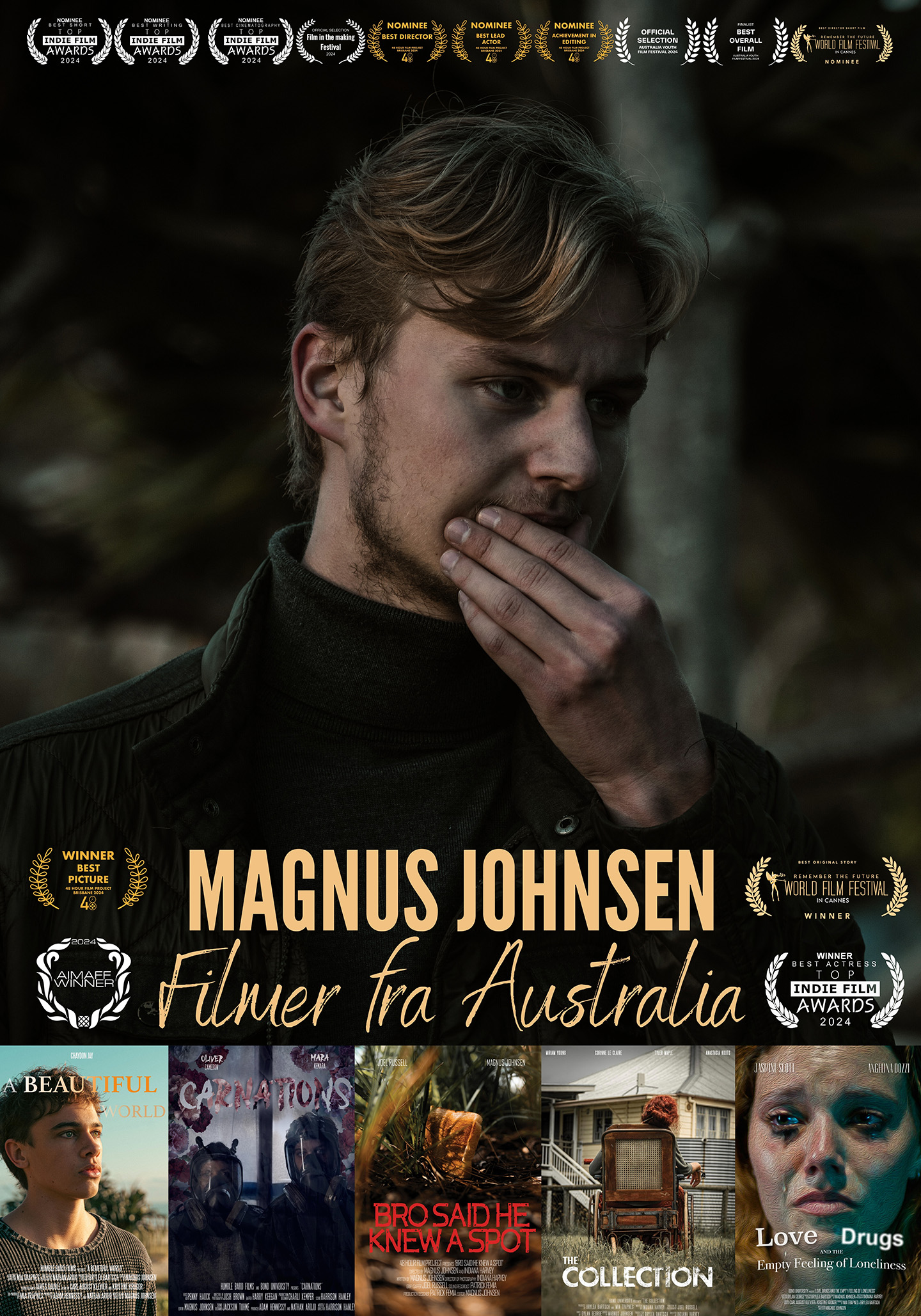 Magnus Johnsen: Filmer fra Australia