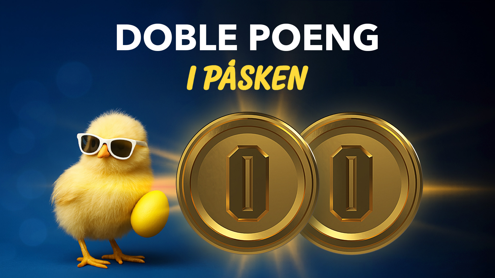 Doble medlemspoeng i påsken!