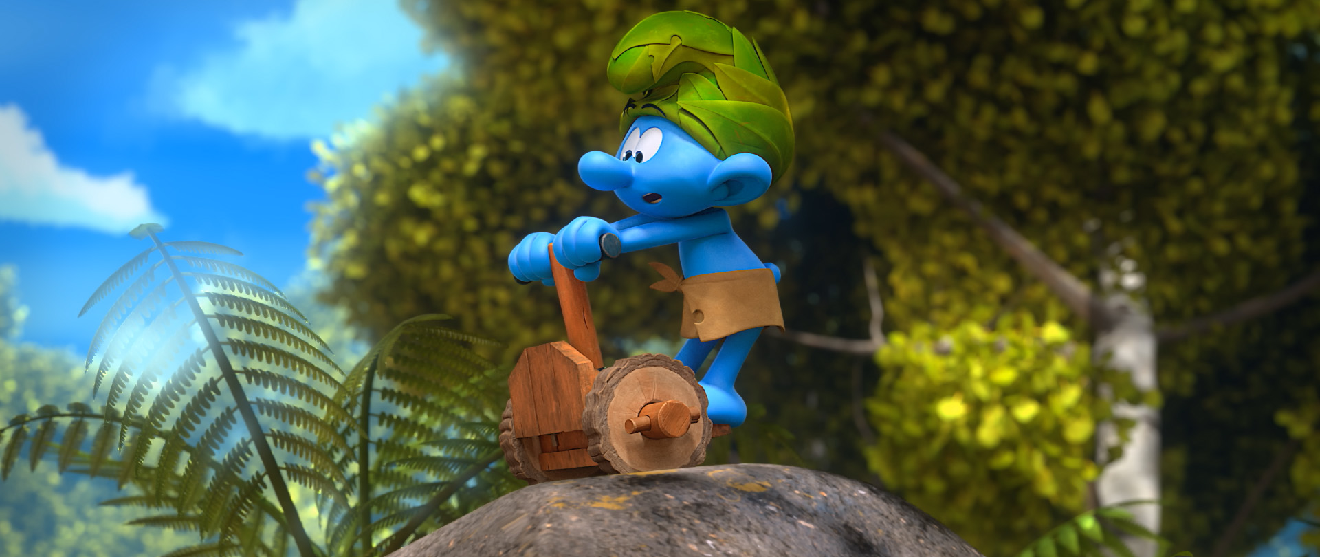 Fest med Smurfene