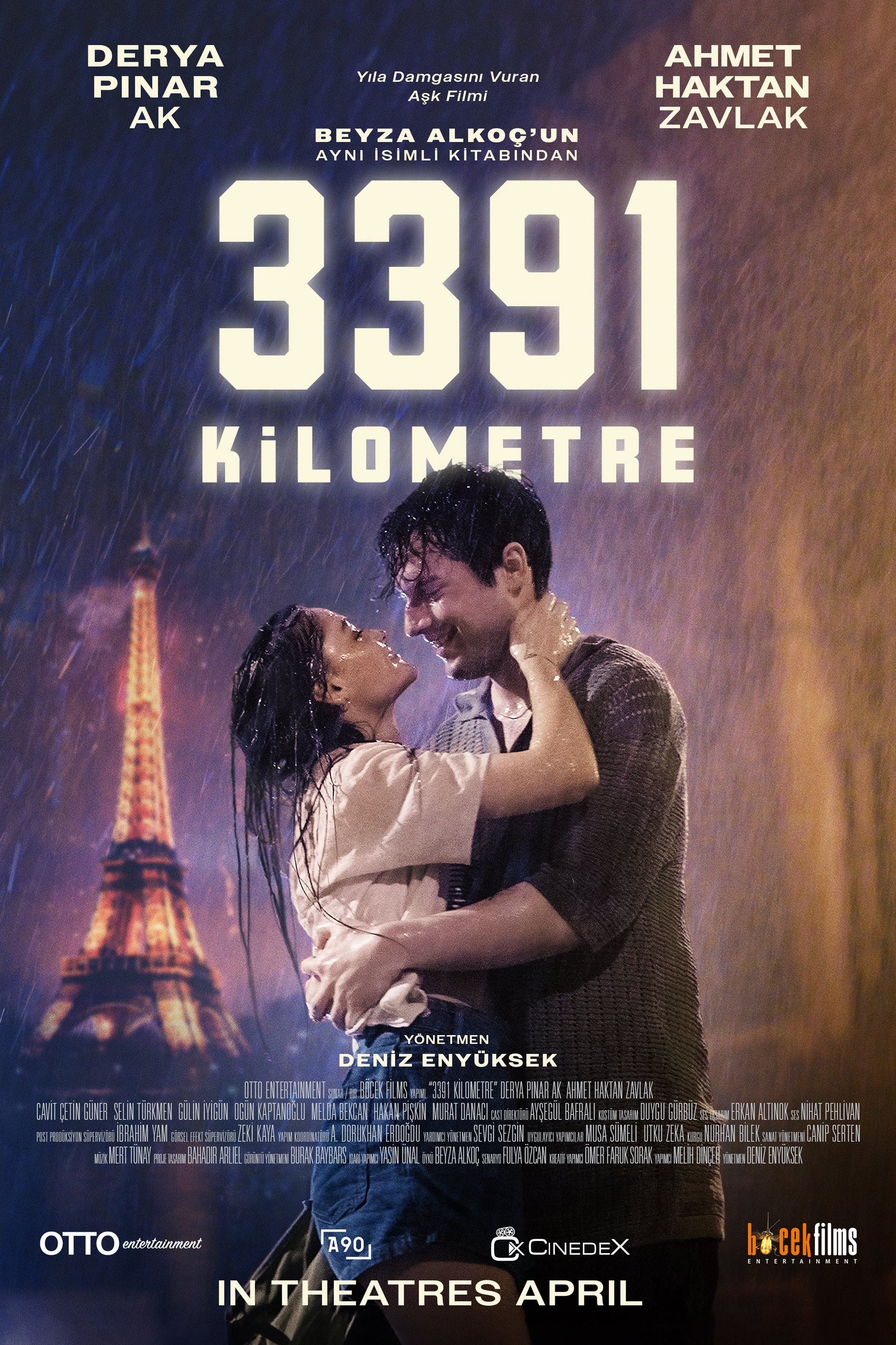 3391 Kilometers