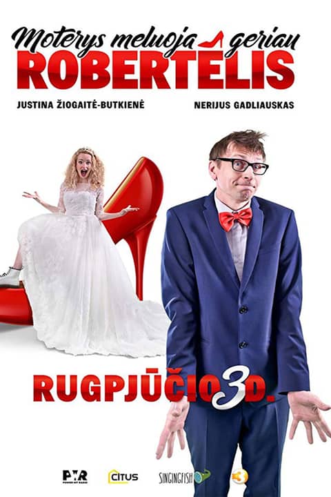Moterys meluoja geriau. Robertelis