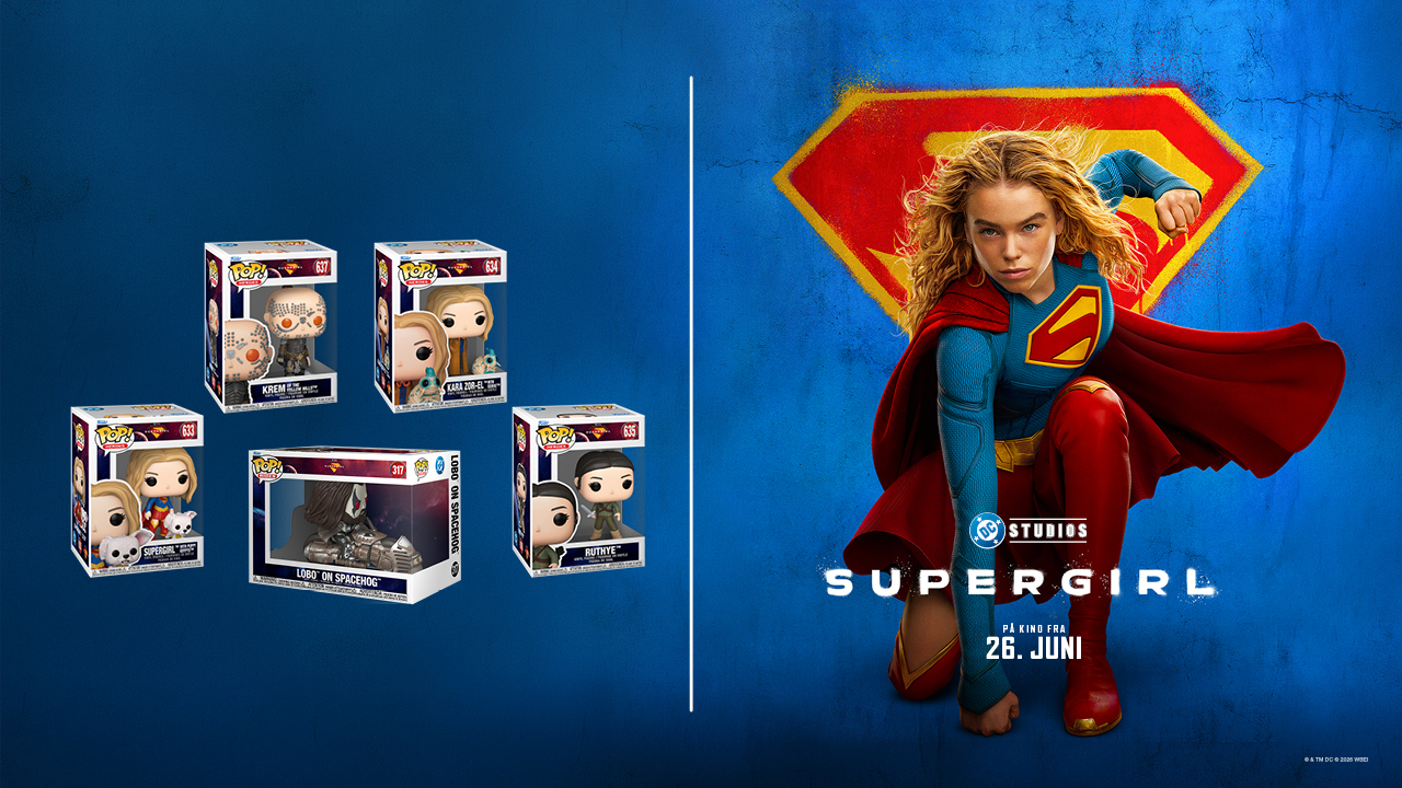Kjøp billett til Supergirl og vinn en Funko-samling!