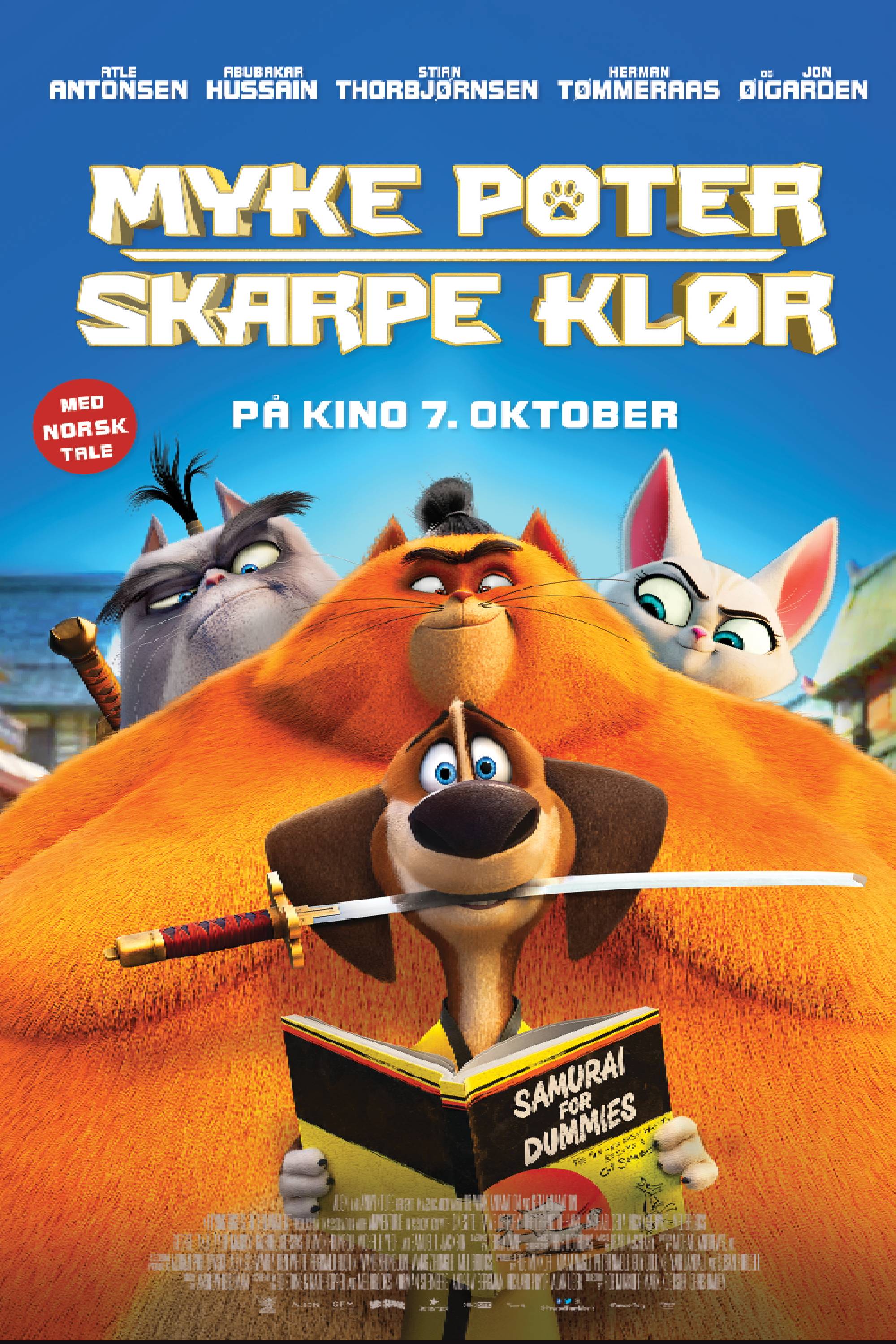 Myke poter, skarpe klør