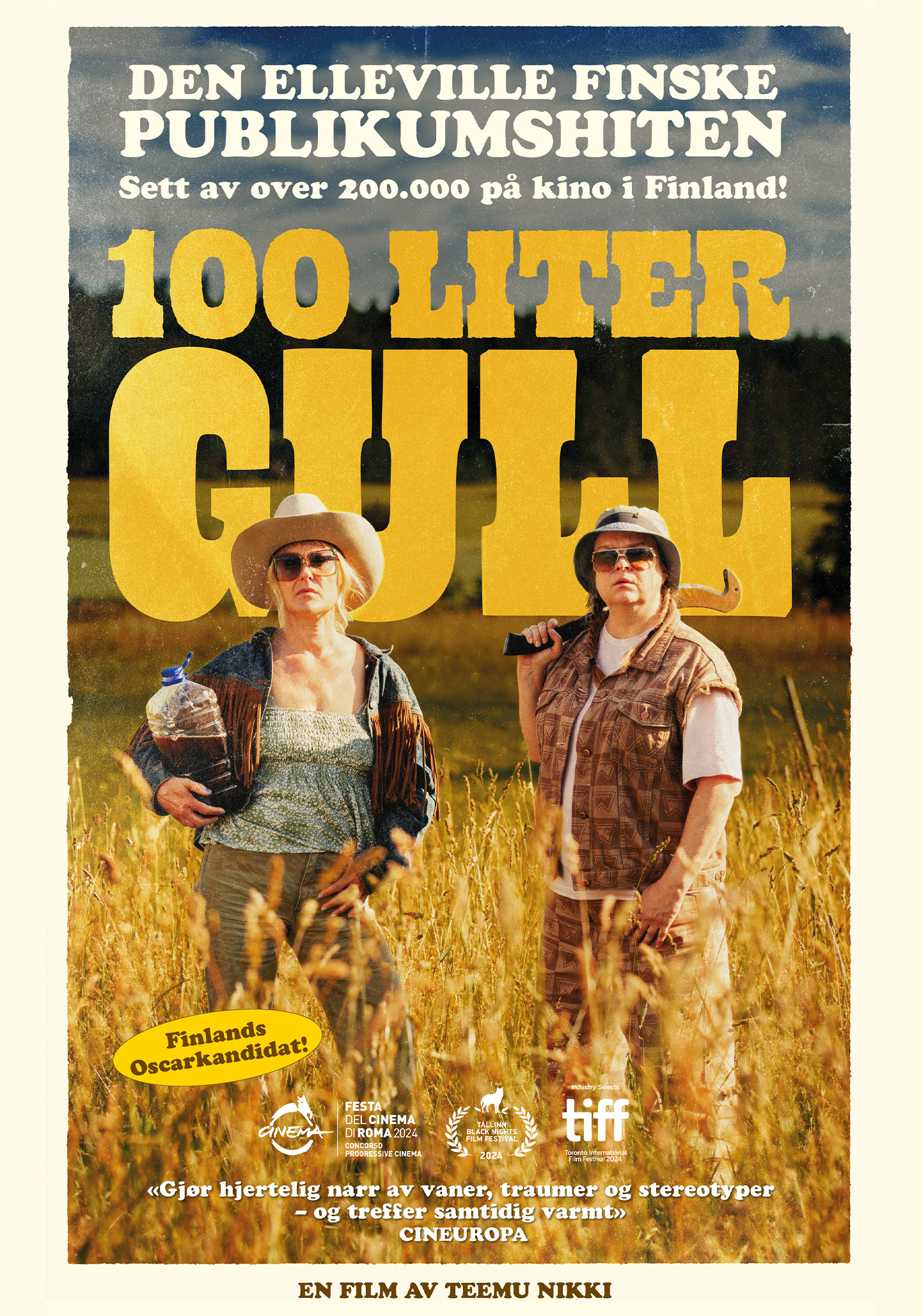 100 liter gull