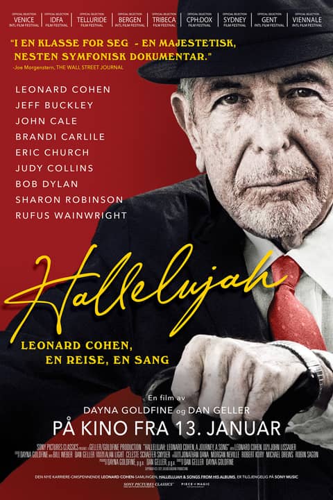 Hallelujah: Leonard Cohen, en reise, en sang