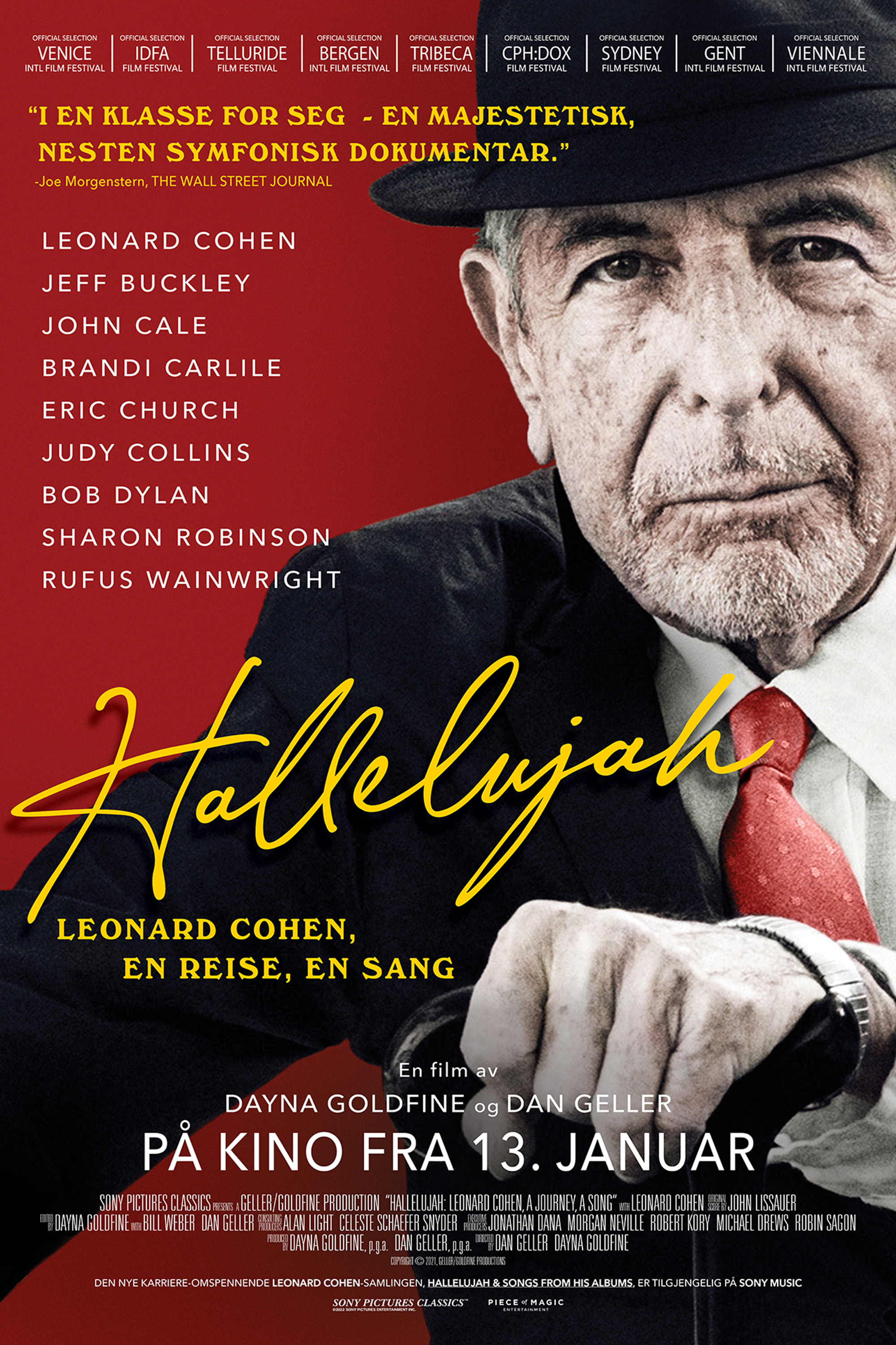 Hallelujah: Leonard Cohen, en reise, en sang
