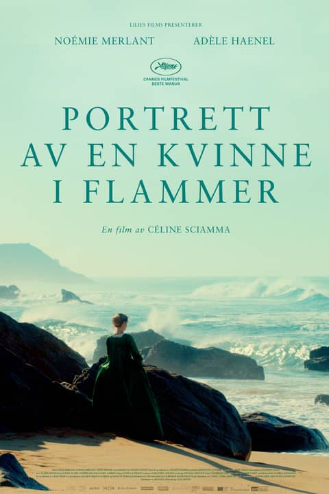 Portrett av en kvinne i flammer