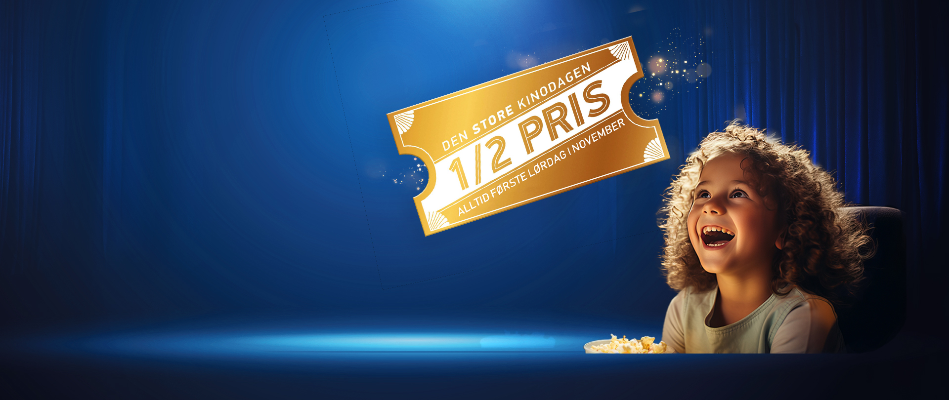 Den store kinodagen: Halv pris hele dagen!