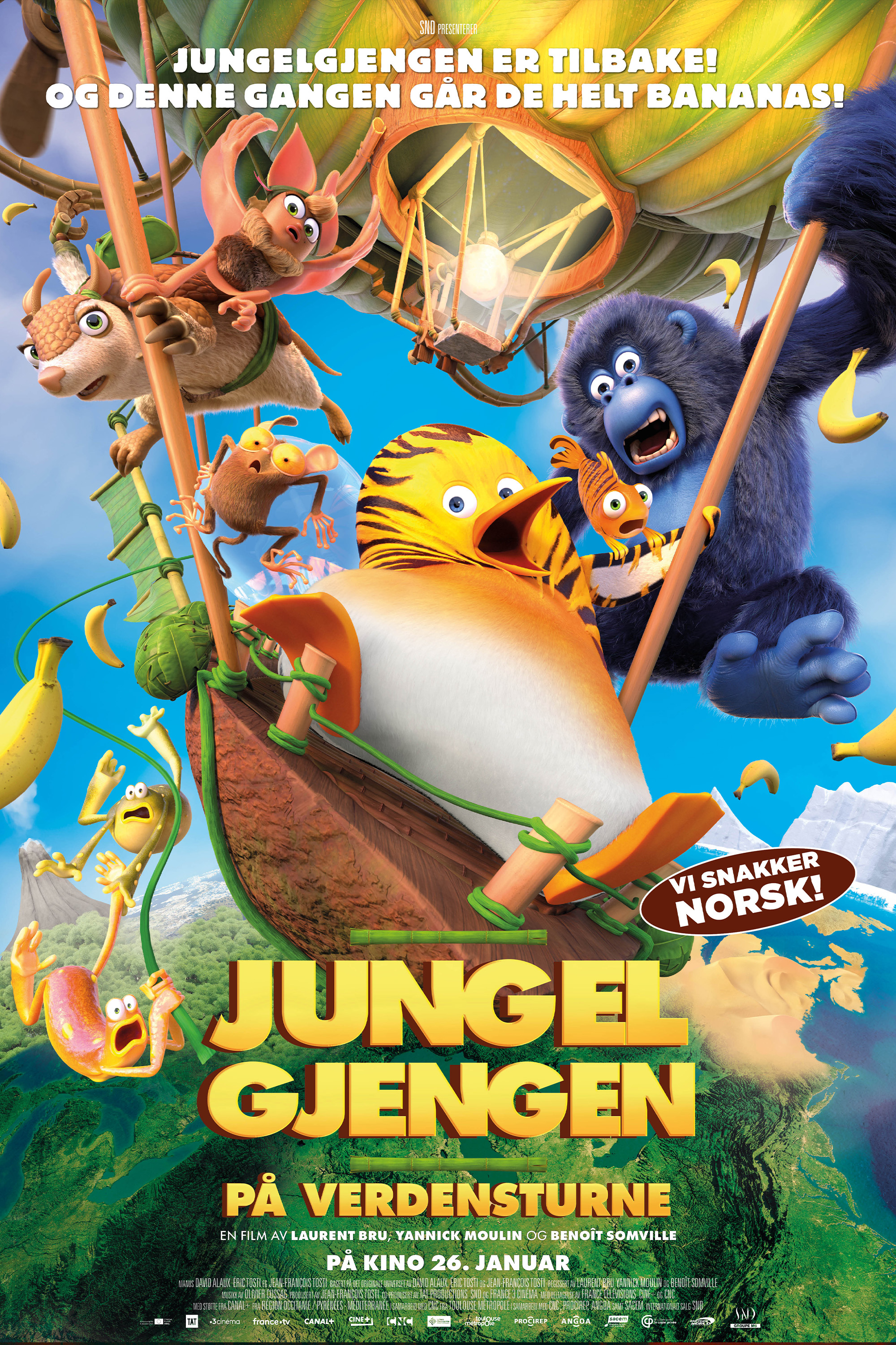 Jungelgjengen på Verdensturne