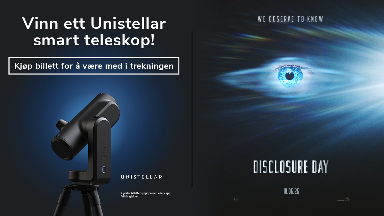 Vinn et Unistellar smart teleskop med Disclosure Day