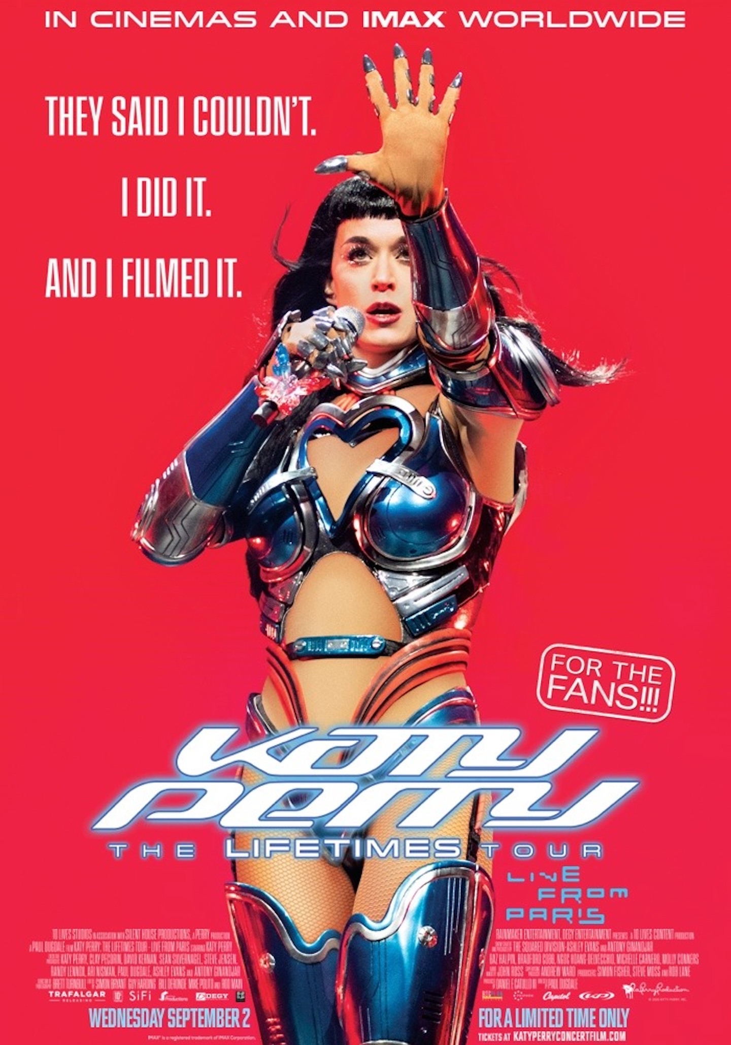 Katy Perry: The Lifetimes Tour - Live From Paris